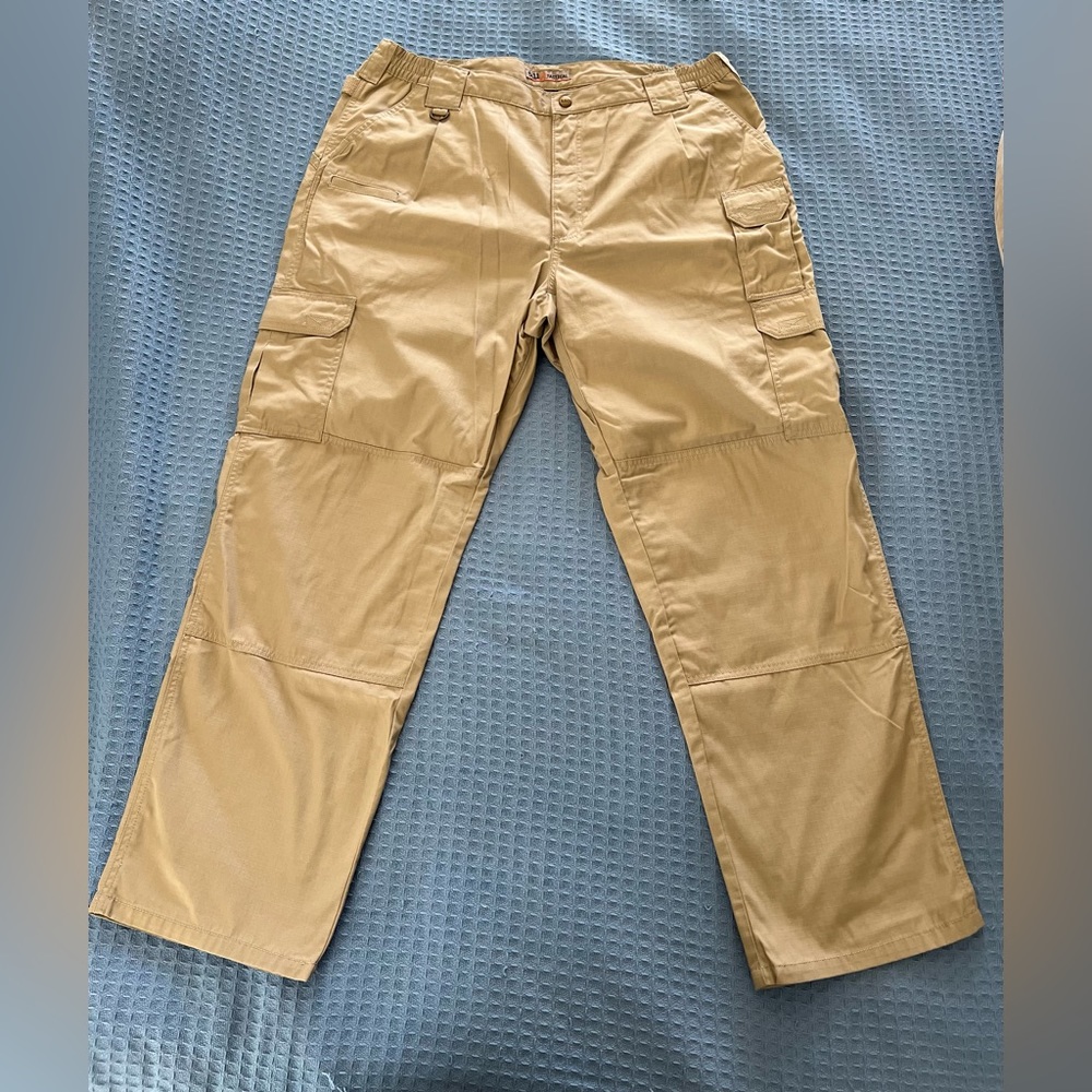 5.11 Tactical Pants 40x32 Tan in color.